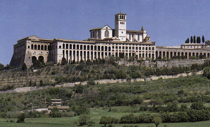 View of the Church of San Francesco established in 1228